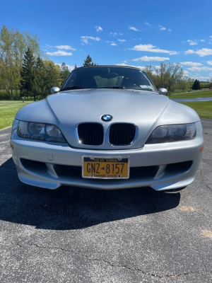 1999 BMW M Roadster in Arctic Silver Metallic over Black Nappa