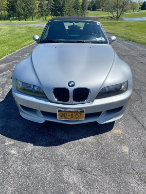 1999 BMW M Roadster in Arctic Silver Metallic over Black Nappa