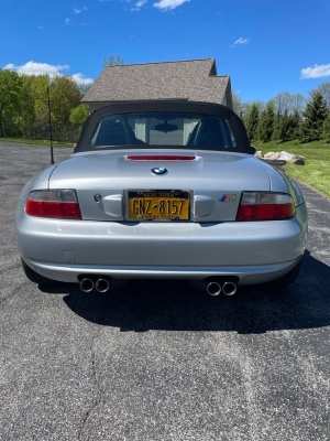 1999 BMW M Roadster in Arctic Silver Metallic over Black Nappa