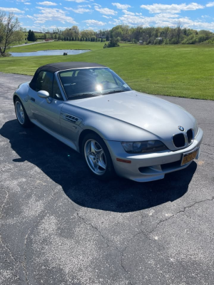 1999 BMW M Roadster in Arctic Silver Metallic over Black Nappa