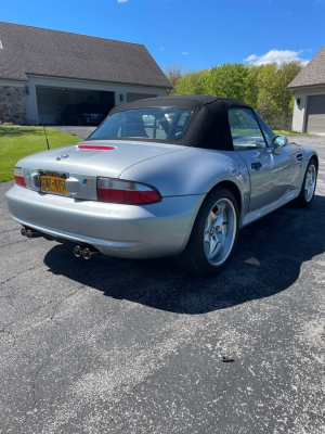 1999 BMW M Roadster in Arctic Silver Metallic over Black Nappa