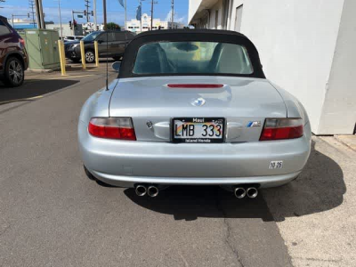1999 BMW M Roadster in Arctic Silver Metallic over Black Nappa