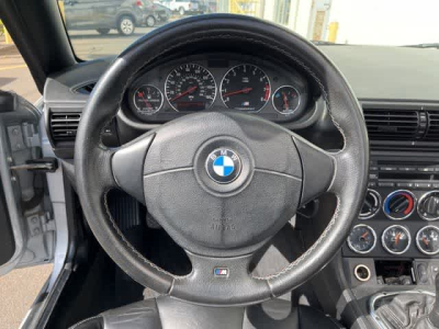 1999 BMW M Roadster in Arctic Silver Metallic over Black Nappa