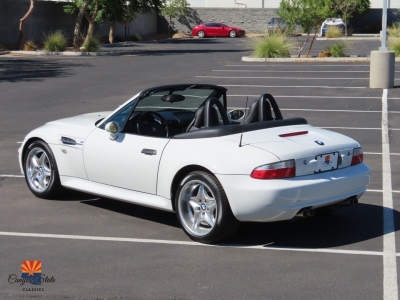 1999 BMW M Roadster in Alpine White 3 over Black Nappa