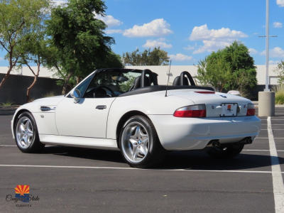 1999 BMW M Roadster in Alpine White 3 over Black Nappa