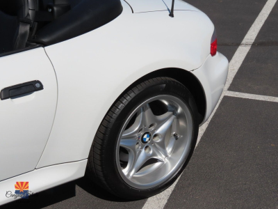 1999 BMW M Roadster in Alpine White 3 over Black Nappa