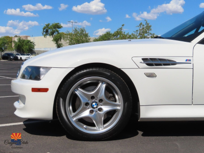 1999 BMW M Roadster in Alpine White 3 over Black Nappa