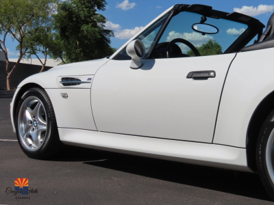 1999 BMW M Roadster in Alpine White 3 over Black Nappa