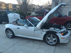 1999 BMW M Roadster in Alpine White 3 over Black Nappa
