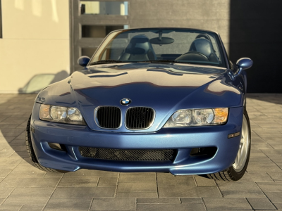 1999 BMW M Roadster in Estoril Blue Metallic over Estoril Blue & Black Nappa