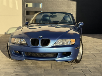 1999 BMW M Roadster in Estoril Blue Metallic over Estoril Blue & Black Nappa