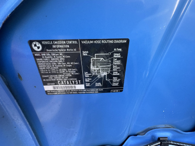 1999 BMW M Roadster in Estoril Blue Metallic over Estoril Blue & Black Nappa