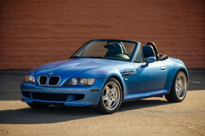 1999 BMW M Roadster in Estoril Blue Metallic over Estoril Blue & Black Nappa