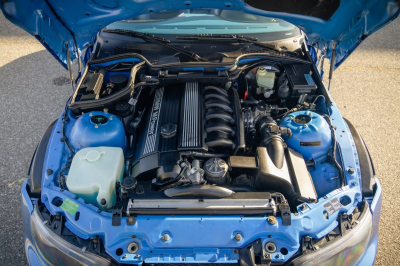 1999 BMW M Roadster in Estoril Blue Metallic over Estoril Blue & Black Nappa
