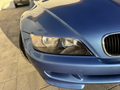 1999 BMW M Roadster in Estoril Blue Metallic over Estoril Blue & Black Nappa