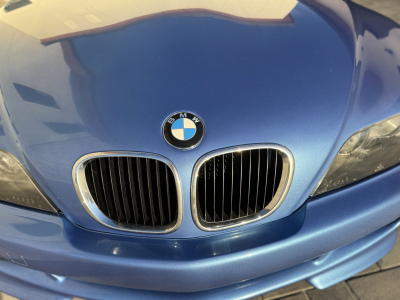 1999 BMW M Roadster in Estoril Blue Metallic over Estoril Blue & Black Nappa