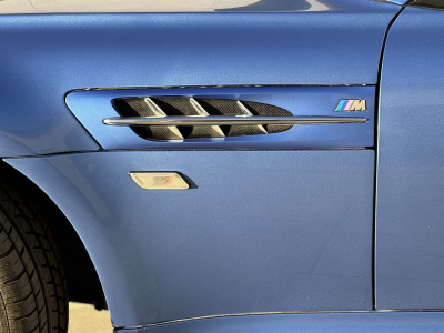 1999 BMW M Roadster in Estoril Blue Metallic over Estoril Blue & Black Nappa