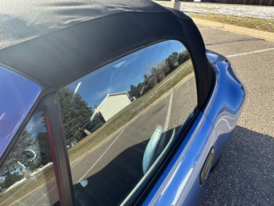 1999 BMW M Roadster in Estoril Blue Metallic over Estoril Blue & Black Nappa