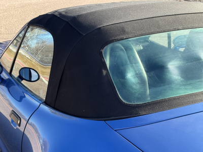 1999 BMW M Roadster in Estoril Blue Metallic over Estoril Blue & Black Nappa