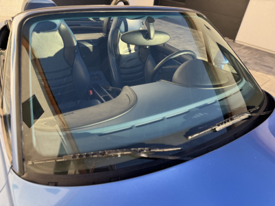 1999 BMW M Roadster in Estoril Blue Metallic over Estoril Blue & Black Nappa