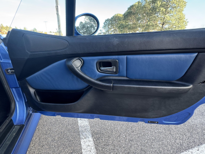 1999 BMW M Roadster in Estoril Blue Metallic over Estoril Blue & Black Nappa