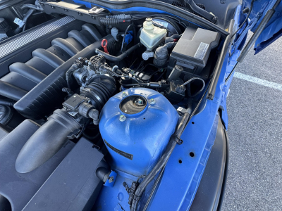 1999 BMW M Roadster in Estoril Blue Metallic over Estoril Blue & Black Nappa