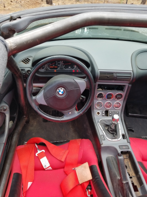 1999 BMW M Roadster in Cosmos Black Metallic over Dark Gray & Black Nappa