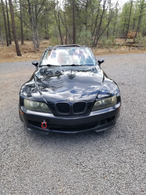 1999 BMW M Roadster in Cosmos Black Metallic over Dark Gray & Black Nappa