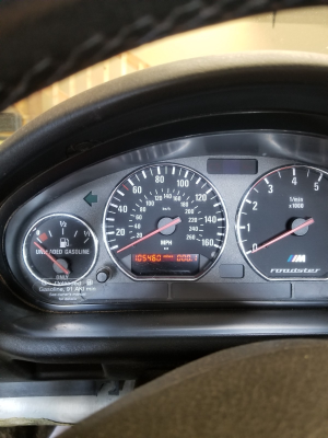 1999 BMW M Roadster in Cosmos Black Metallic over Dark Gray & Black Nappa