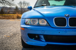 1999 BMW M Roadster in Estoril Blue Metallic over Estoril Blue & Black Nappa