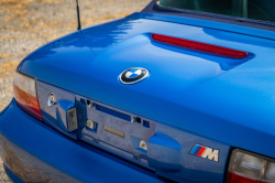1999 BMW M Roadster in Estoril Blue Metallic over Estoril Blue & Black Nappa