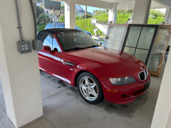 1999 BMW M Roadster in Imola Red 2 over Imola Red & Black Nappa