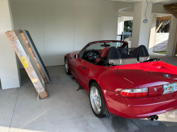 1999 BMW M Roadster in Imola Red 2 over Imola Red & Black Nappa