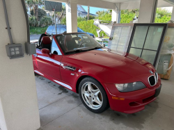 1999 BMW M Roadster in Imola Red 2 over Imola Red & Black Nappa