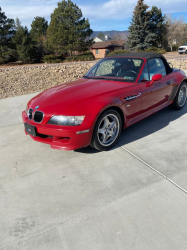 1999 BMW M Roadster in Imola Red 2 over Imola Red & Black Nappa