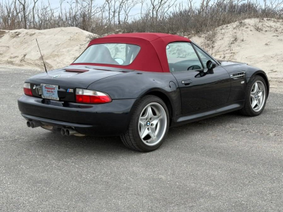 1999 BMW M Roadster in Cosmos Black Metallic over Imola Red & Black Nappa