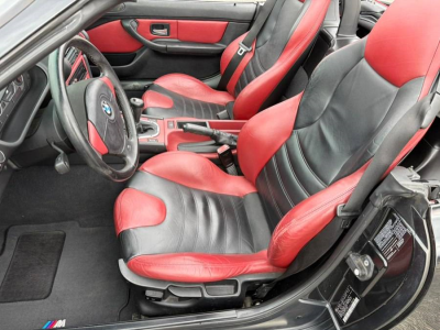 1999 BMW M Roadster in Cosmos Black Metallic over Imola Red & Black Nappa