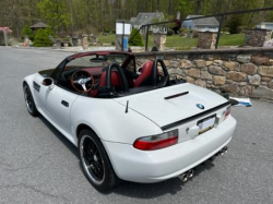 1999 BMW M Roadster in Alpine White 3 over Imola Red & Black Nappa