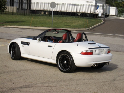 1999 BMW M Roadster in Alpine White 3 over Imola Red & Black Nappa