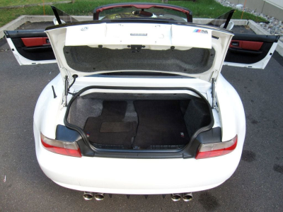 1999 BMW M Roadster in Alpine White 3 over Imola Red & Black Nappa