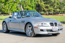 1999 BMW M Roadster in Arctic Silver Metallic over Estoril Blue & Black Nappa