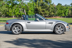 1999 BMW M Roadster in Arctic Silver Metallic over Estoril Blue & Black Nappa