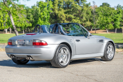 1999 BMW M Roadster in Arctic Silver Metallic over Estoril Blue & Black Nappa