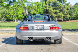 1999 BMW M Roadster in Arctic Silver Metallic over Estoril Blue & Black Nappa