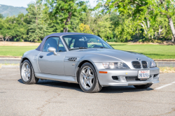 1999 BMW M Roadster in Arctic Silver Metallic over Estoril Blue & Black Nappa