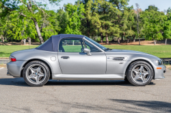 1999 BMW M Roadster in Arctic Silver Metallic over Estoril Blue & Black Nappa