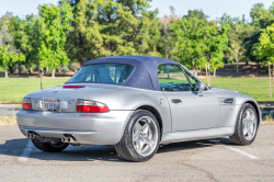 1999 BMW M Roadster in Arctic Silver Metallic over Estoril Blue & Black Nappa