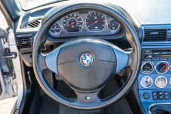 1999 BMW M Roadster in Arctic Silver Metallic over Estoril Blue & Black Nappa