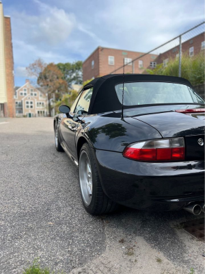 1999 BMW M Roadster in Cosmos Black Metallic over Black Nappa