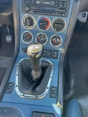 1999 BMW M Roadster in Estoril Blue Metallic over Estoril Blue & Black Nappa